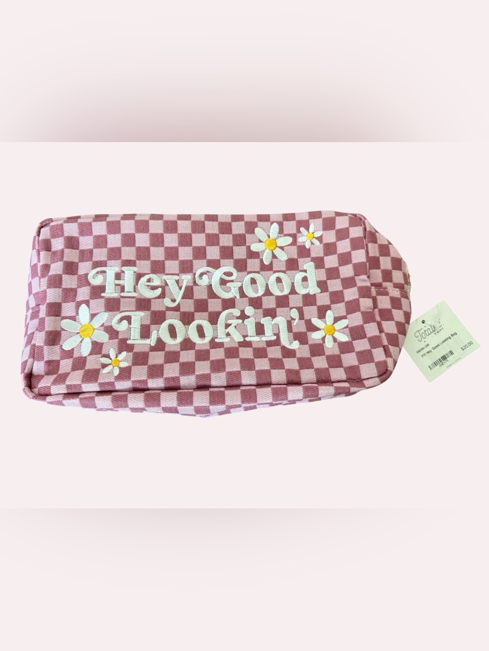 NWT Hey Good Lookin' Checkered Bag - Picture 2 of 4